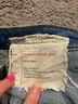 Johnny Was 100% Cotton Floral Blue Jeans Size 28 - photo 6