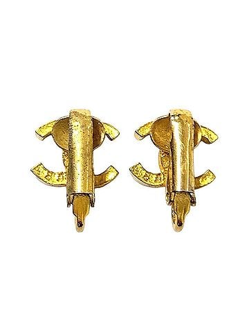 Chanel Chanel Coco Mark 233 Vintage Earrings GPg Gold (view 2)