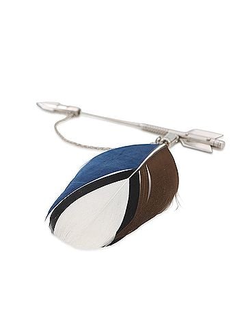 Louis Vuitton Louis Vuitton Brooch Arrow Feather LE0162 LOUIS VUITTON BROACH (view 2)