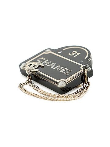 Chanel Chanel Brooch, Coco Mark Street Sign Motif, D22B AB9372 CHANEL Brooch BROACH (view 2)