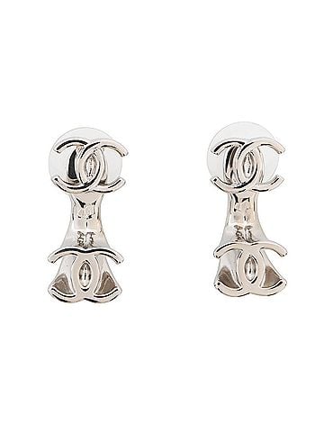Chanel Chanel earrings CC Coco Mark L26 S ABH472 CHANEL 2-way (view 1)