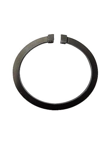 Tiffany & Co. Tiffany &amp; Co. T-Square Bracelet Bangle Cuff SSg Black (view 2)