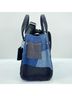 Coach 100% Denim Blue Coach denim patchwork 2-way handbag, navy. One size - photo 6