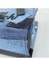 Coach 100% Denim Blue Coach denim patchwork 2-way handbag, navy. One size - photo 8