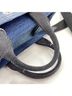 Coach 100% Denim Blue Coach denim patchwork 2-way handbag, navy. One size - photo 10