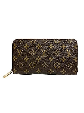 Louis Vuitton Louis Vuitton Zippy Organizer Long Wallet, Monogram Canvas, M60002, Brown with Gold Hardware, VI0046, Men's/Women's. (view 1)