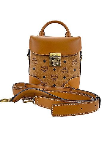 MCM MCM Shoulder Bag, Orange (view 1)