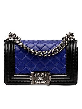 Chanel Small Bicolor Lambskin Boy Flap (view 1)