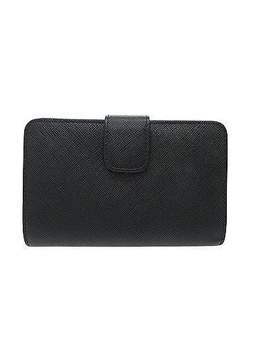 Prada Like New Prada Saffiano Leather Black 1ML225 L-shaped Zipper Bi-fold Wallet 1466 PRADA (view 2)