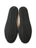 Pratesi 100% Canvas Solid Tan Burgundy White Flats Size 5 - photo 2