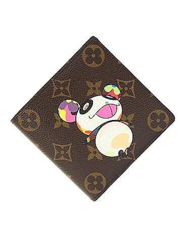 Louis Vuitton Louis Vuitton Bi-fold Wallet LV x TM Monogram Panda Portefeuille Marco M61666 Folding Takashi Murakami Collaboration Compact Limited Edition LOUIS VUITTON (view 1)