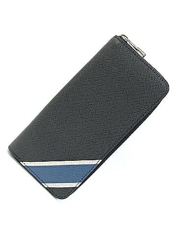 Louis Vuitton Louis Vuitton Round Long Wallet Taiga Zippy Vertical Stripe Animation M64094 Ardoise Line Men's LOUIS VUITTON (view 1)