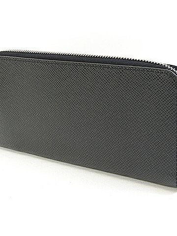 Louis Vuitton Louis Vuitton Round Long Wallet Taiga Zippy Vertical Stripe Animation M64094 Ardoise Line Men's LOUIS VUITTON (view 2)