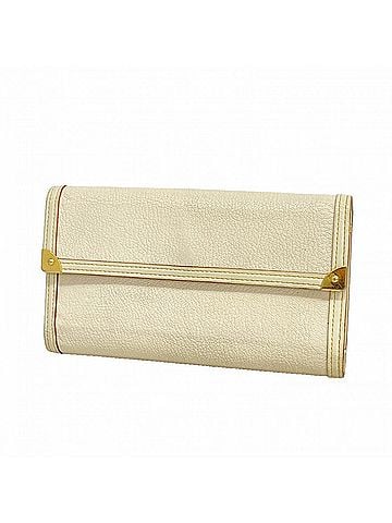Louis Vuitton Louis Vuitton Suhali Tri-fold Long Wallet, Portefeuille Tresor International, M91839, Blanc, Ladies'. (view 1)