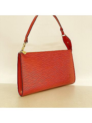 Louis Vuitton Louis Vuitton Bag/Pouch Epi Pochette Accessoires M52947 Castilian Red Women's (view 2)