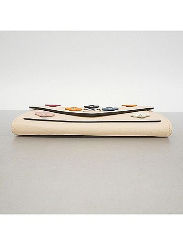 Louis Vuitton Louis Vuitton Portefeuille MyLockme Long Wallet M62656 Cream Ladies (view 2)