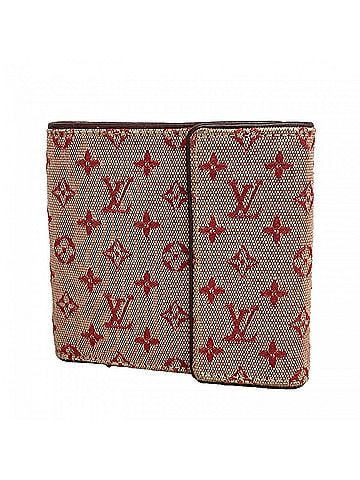 Louis Vuitton Louis Vuitton Tri-fold Wallet Monogram Mini Portefeuille Cartes Crédit Monnaie M92241 Cerise Ladies (view 1)