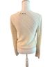 Theory Graphic Ivory Pullover Sweater Size M - photo 3