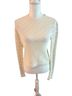 Theory Graphic Ivory Pullover Sweater Size M - photo 2
