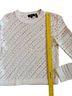 Theory Graphic Ivory Pullover Sweater Size M - photo 6