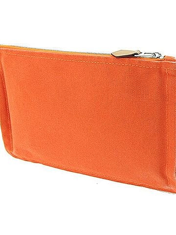 Hermès Hermes Handbag Pouch New Yachting PM Orange Canvas Flat Multi Mini Clutch Women's HERMES (view 2)