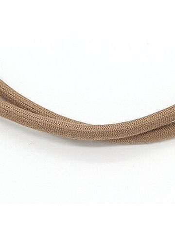 Hermès Hermes choker, long greige, sterling silver 925, cotton necklace pendant, women's. (view 2)