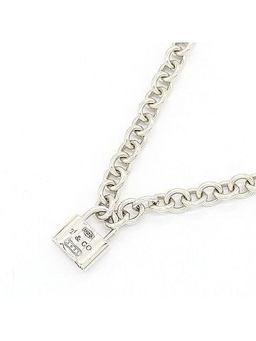 Tiffany & Co. Tiffany &amp; Co. Necklace 1837 Lock Sterling Silver 925 Key Padlock Pendant for Women (view 1)