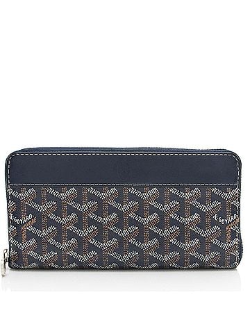 Mulberry Goyard Goyardine Canvas Matignon GM Zip Wallet (view 1)