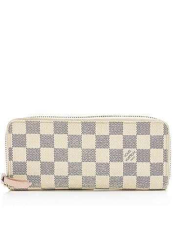 Louis Vuitton Louis Vuitton Damier Azur Clemence Wallet (view 1)