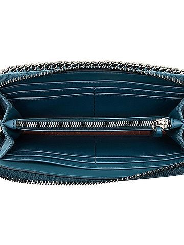 Stella McCartney Stella McCartney Shaggy Deer Falabella Zip Around Wallet (view 2)