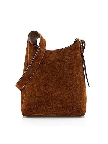 Tory Burch Tory Burch Suede Romy Small Hobo (view 1)
