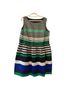 ELOQUII 100% Polyester 97% Polyester 3% Spandex Stripes Multi Color Casual Dress Size 22 - photo 1