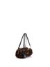 Versace 100% Shearling Brown Tag Bowling Bag Shearling One size - photo 3