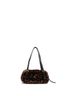 Versace 100% Shearling Brown Tag Bowling Bag Shearling One size - photo 4