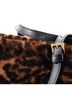 Versace 100% Shearling Brown Tag Bowling Bag Shearling One size - photo 6
