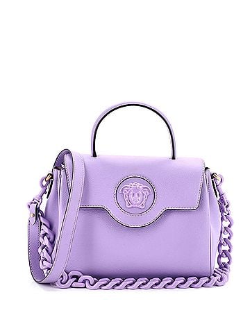 Versace La Medusa Top Handle Bag Leather Medium (view 1)