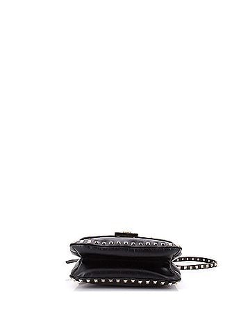 Valentino Garavani Rockstud Flip Lock Flap Bag Leather Small (view 2)