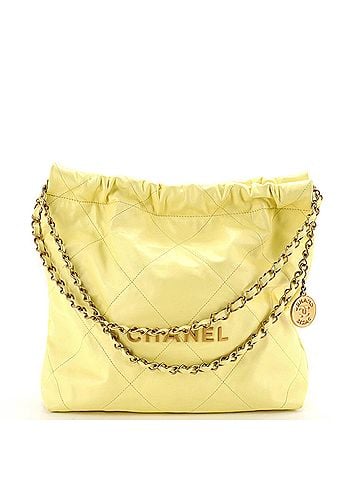 Chanel 22 Chain Hobo Quilted Calfskin Small (view 1)