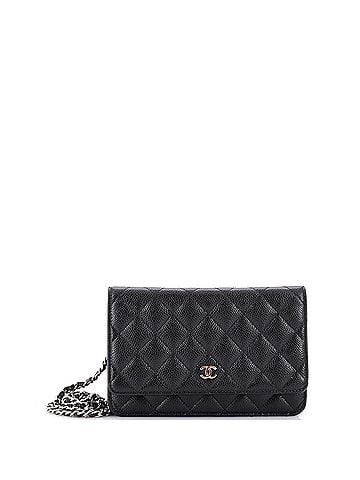 Chanel Wallet on Chain Quilted Caviar (view 1)