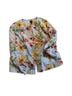 Rafaella Floral Stripes Blue White Pink Yellow Jacket Size XL - photo 1