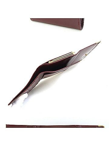 Cartier Cartier Must Bordeaux Compact Wallet Mini Bi-fold for Women (view 2)
