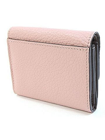 Louis Vuitton Louis Vuitton Capucines XS Tri-fold Wallet M68588 Magnolia Taurillon Leather Compact Mini LV Light Pink Women's LOUIS VUITTON (view 2)