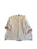 Bob Mackie Floral White Pink Cardigan Size XL - photo 2