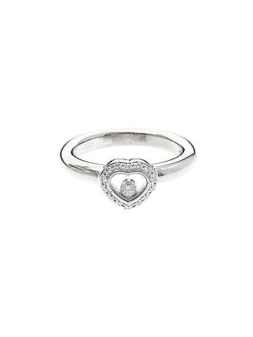 Chopard Chopard Happy Diamonds Heart Ring 82/2890 White Gold (18K) Fashion Diamond Band Ring Silver (view 1)