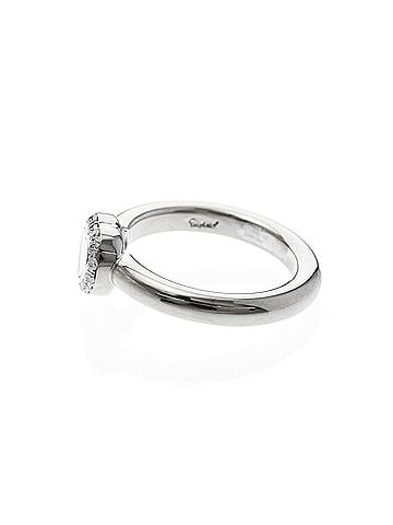 Chopard Chopard Happy Diamonds Heart Ring 82/2890 White Gold (18K) Fashion Diamond Band Ring Silver (view 2)