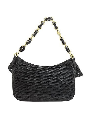 Loewe Loewe Ora 2-Way Handbag, Raffia/Leather, Women's LOEWE (view 2)