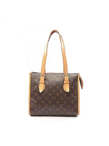 Louis Vuitton Louis Vuitton Popincourt Au Tote Bag Handbag, Coated Canvas and Leather, Monogram Pattern, Women's, Brown, M40007 (view 1)