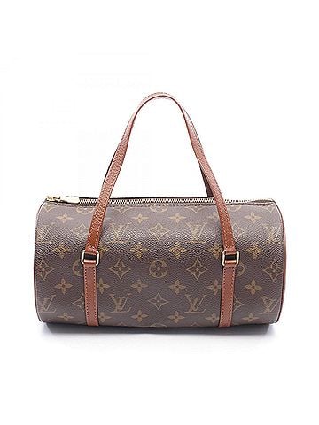 Louis Vuitton Louis Vuitton Papillon 26 Monogram (older model) handbag, coated canvas and leather, women's, brown, M51366 (view 1)