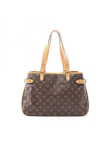 Louis Vuitton Louis Vuitton Batignolles Horizontal Monogram Shoulder Bag/Handbag, Coated Canvas and Leather, Women's, Brown, M51154 (view 1)
