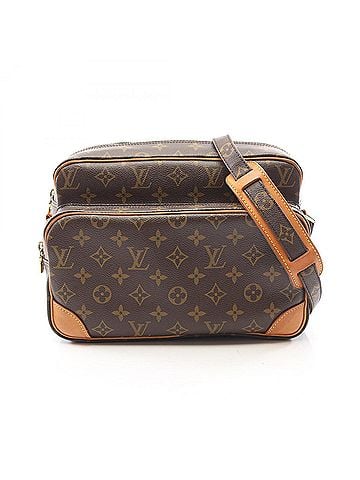 Louis Vuitton Louis Vuitton Nile Monogram Shoulder Bag/Handbag, Coated Canvas and Leather, Women's, Brown, M45244 (view 1)